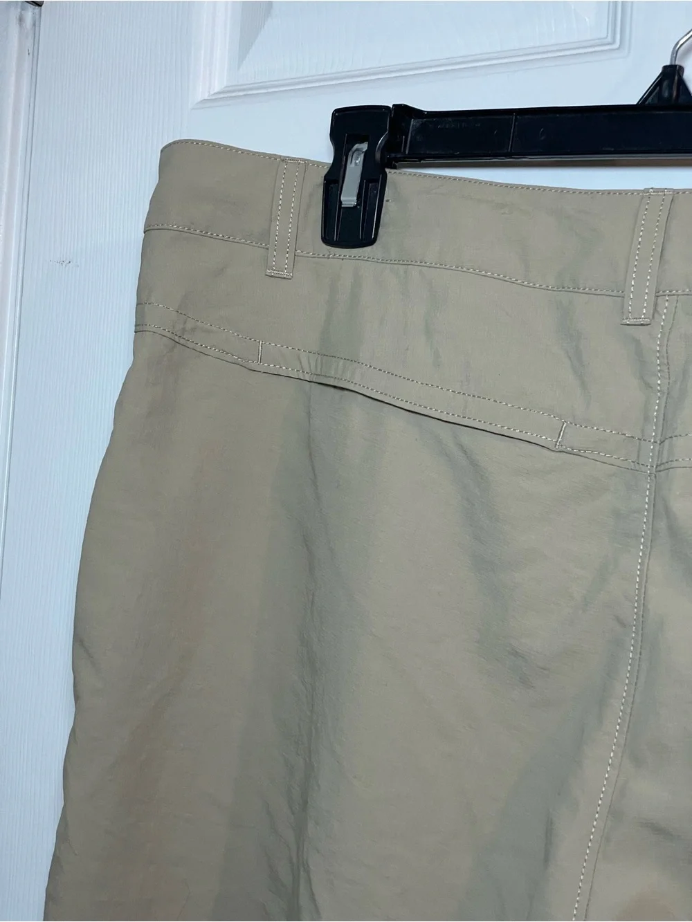 North Face Men's Khaki Outdoor Hybrid Shorts Size 38